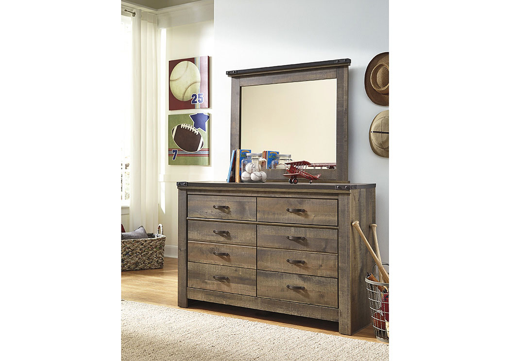 Signature Design by Ashley Bedroom Mirror 737206 at FurnitureLand,Furniture Land