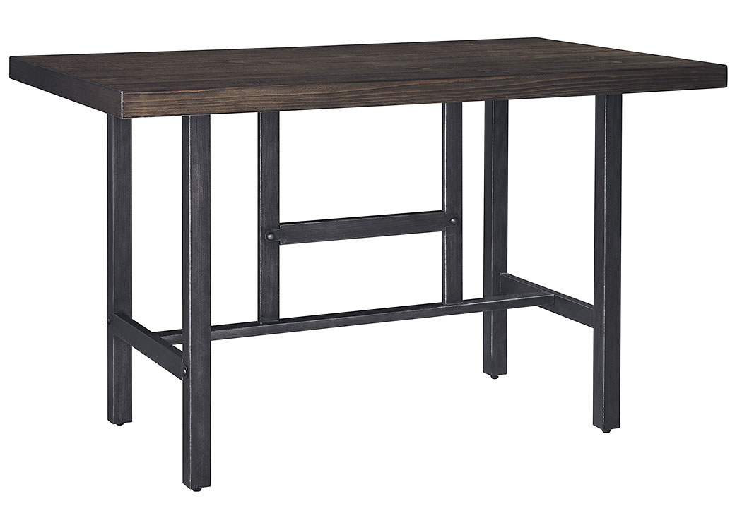 Signature Design by Ashley Dining Room Rectangular Dining Room Counter Table 760819 at FurnitureLand,Furniture Land