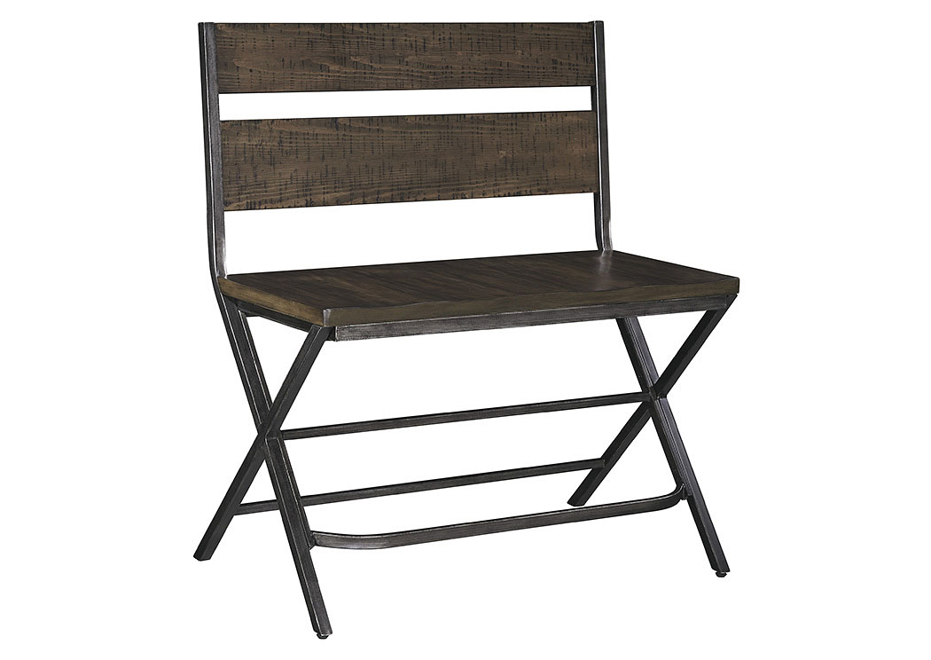 Signature Design by Ashley Bar and Game Room Double Barstool (1/CN) 760821 at FurnitureLand,Furniture Land