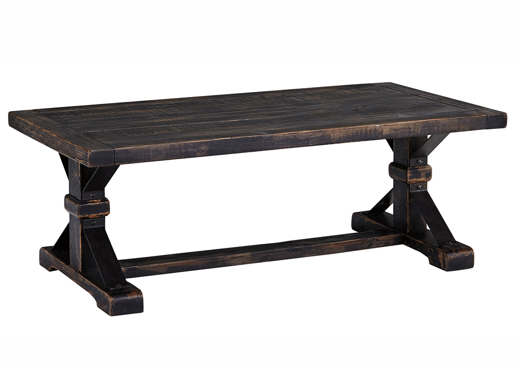 Signature Design by Ashley Living Room Rectangular Cocktail Table 799775 at FurnitureLand,Furniture Land