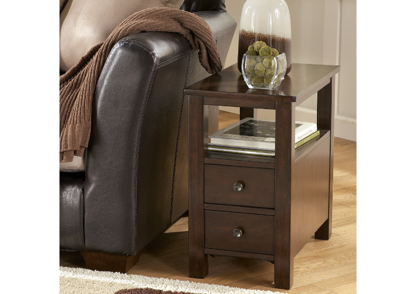 Signature Design by Ashley Living Room Chair Side End Table 421218 at FurnitureLand,Furniture Land