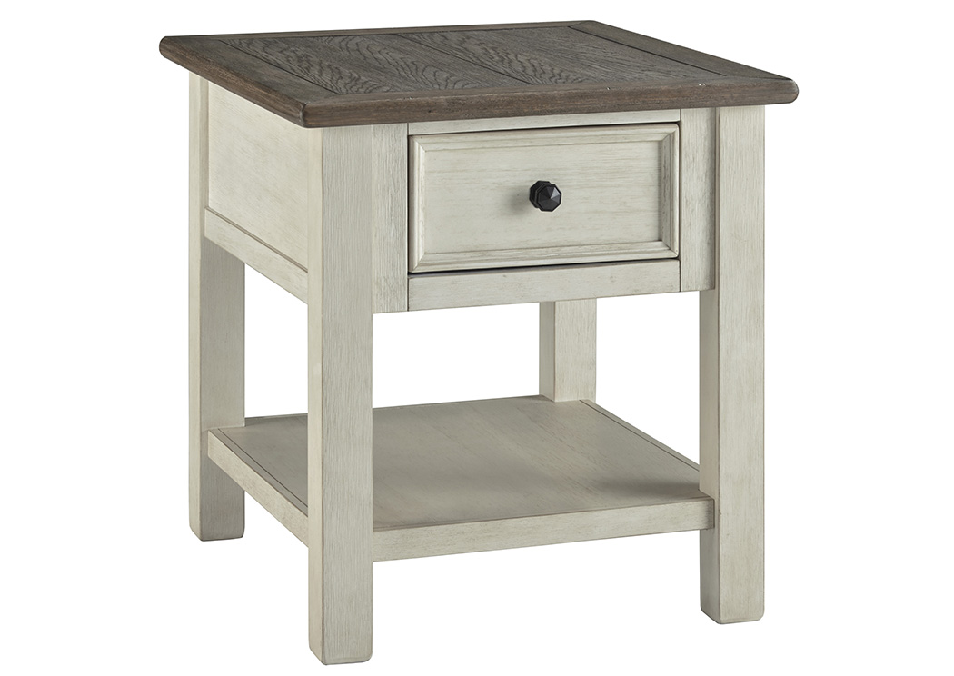 Signature Design by Ashley Living Room Rectangular End Table 834089 at FurnitureLand,Furniture Land