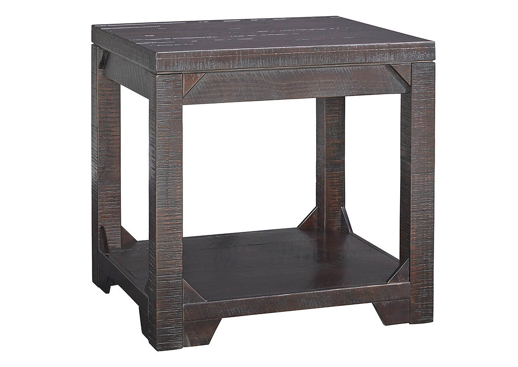 Signature Design by Ashley Living Room Rectangular End Table 762241 at FurnitureLand,Furniture Land