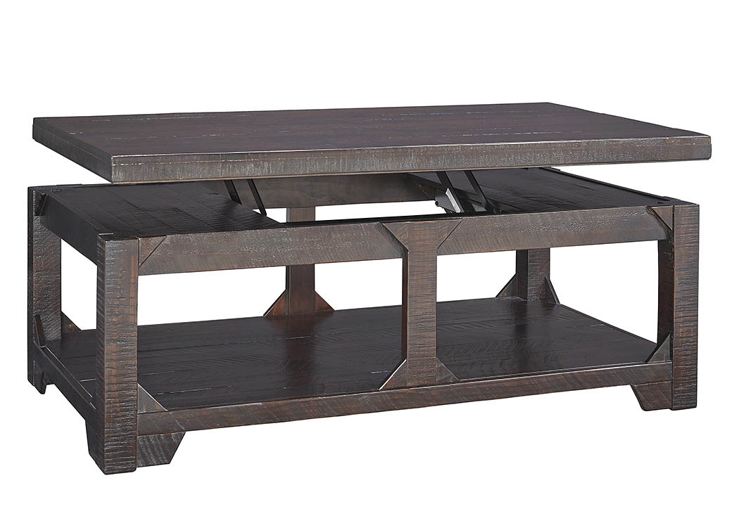 Signature Design by Ashley Living Room Lift Top Cocktail Table 762240 at FurnitureLand,Furniture Land