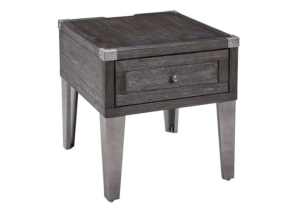 Signature Design by Ashley Living Room Rectangular End Table 792107 at FurnitureLand,Furniture Land