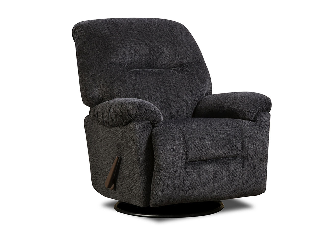 American Furniture Manufacturing Hudson Slate Swivel Rocker Recliner,Furniture Land