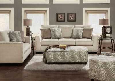 Image for Empire Stone Ottoman