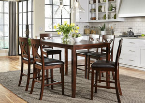 Image for Liberty Furniture Dining Room 7 Piece Gathering Table Set 737893 at FurnitureLand