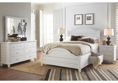 Image for Soft White King Storage Bed