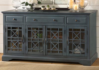 Image for Antique Blue 60" Media Unit