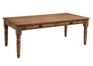 Image for Magnolia Home by Joanna Gaines Dining Room 8' Dining Table, Bench Finish 748348 at FurnitureLand