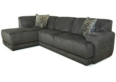 Image for England Cornell Pewter Sectional Sofa