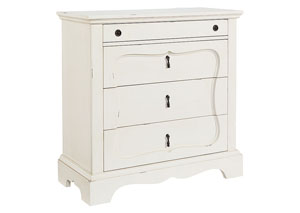 Image for Magnolia Home by Joanna Gaines Bedroom 4-Drawer Chest, Jo's White 748447 at FurnitureLand