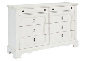 Image for Magnolia Home by Joanna Gaines Bedroom Dresser, Jo's White 748443 at FurnitureLand