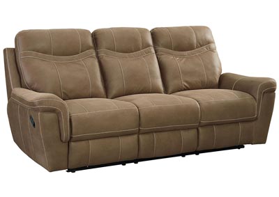 Image for Standard Furniture Boardwalk Brown Leather D/R Sofa