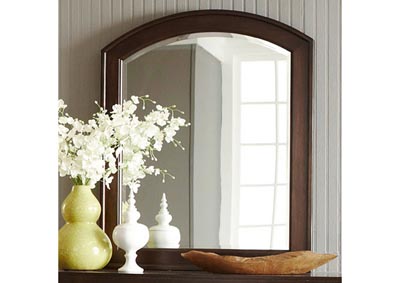Image for Liberty Avalon Dark Truffle Arched Mirror