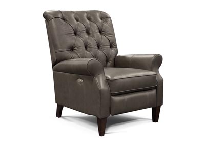 Image for England Living Room Groundworx Groovy Power Leather Recliner
