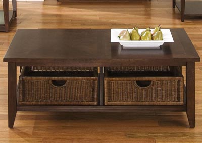 Image for Liberty Furniture Living Room Basket Cocktail Table 628187 at FurnitureLand