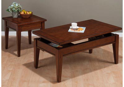 Image for Jofran Living Room End Table With Oak Veneer 628434 at FurnitureLand