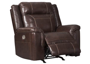 Image for Signature Design by Ashley Living Room Power Recliner w/Adjustable Headrest 834083 at FurnitureLand