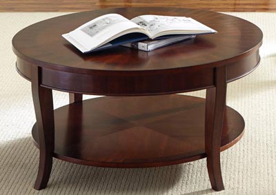 Image for Liberty Furniture Living Room Round Cocktail Table 746759 at FurnitureLand