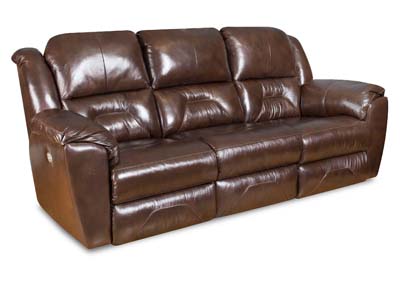 Image for Design 2 Recline Splendid Mocha Leather Reclining Sofa