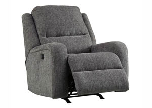 Image for Signature Design by Ashley Living Room Rocker Power Recliner w/Adjustable Headrest 792105 at FurnitureLand