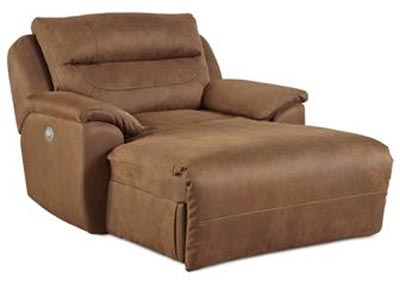 Image for Design to Recline Living Room Stand Alone Power Headrest Chaise 805642 at FurnitureLand