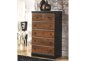 Image for Signature Design by Ashley Bedroom Five Drawer Chest 744695 at FurnitureLand