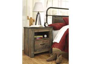 Image for Signature Design by Ashley Bedroom One Drawer Night Stand 737221 at FurnitureLand