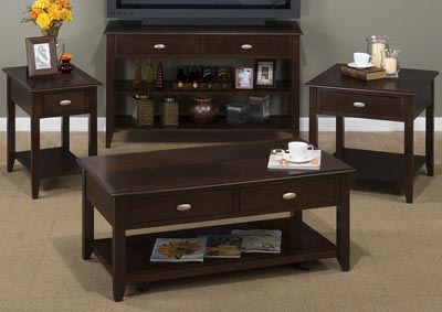 Image for Merlot Chairside Table