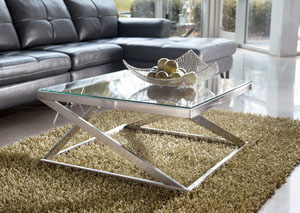 Image for Signature Design by Ashley Living Room Square Cocktail Table 719144 at FurnitureLand