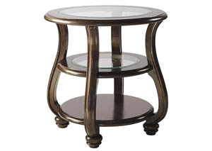 Image for Signature Design by Ashley Living Room Round End Table 811738 at FurnitureLand
