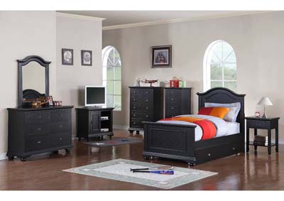 Image for Brook Black Twin Bed